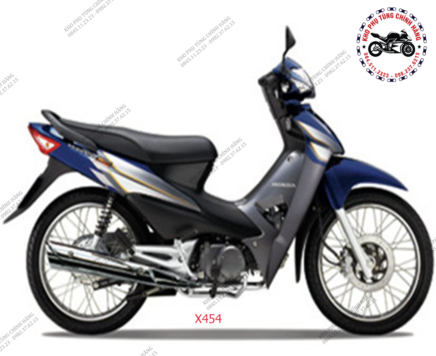 Honda Wave Alpha 100cc  xanh đen bạc  Xe máy Hồng Phát